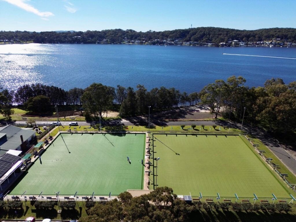 Club Greens Aerial view